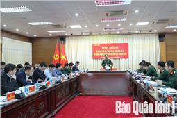 Quân khu đánh giá tiến độ triển khai thực hiện Dự án mở rộng Trường bắn Quốc gia khu vực 1